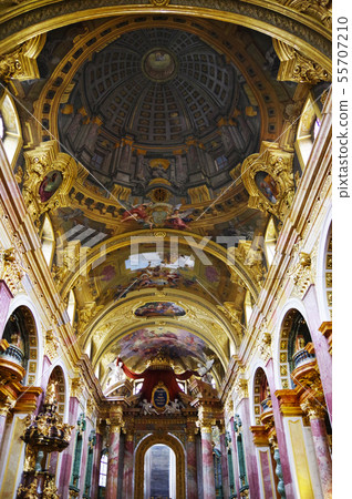 Vienna Jesuit Church ceiling painting Vienna Jesuit Church ceiling painting 55707210