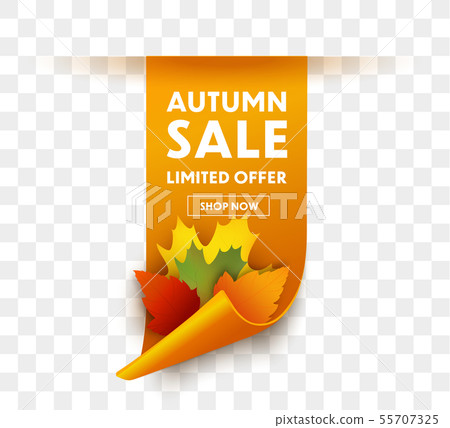 Autumn sale tags 55707325
