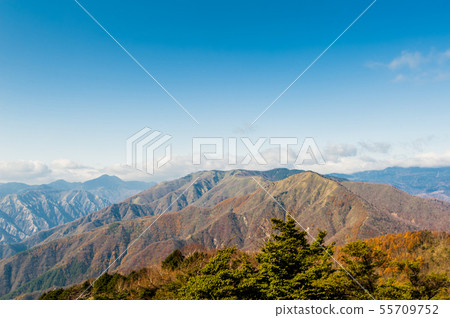 《 To木縣》秋天的日光,俯瞰著厚越山的中禪寺湖,奧庫日光,鳥瞰圖,八丁出島, 《 To木縣》秋天的日光,俯瞰著厚越山的中禪寺湖,奧庫日光,鳥瞰圖,八丁出島, 55709752