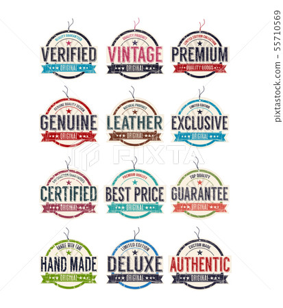 Fashion labels set 55710569