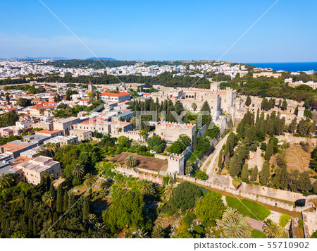 Rhodes old town in Greece Rhodes old town in Greece 55710902