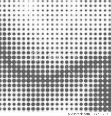 Halftone Pattern. Set of Dots. Dotted Texture. Overlay Grunge Template. Distress Linear Design. Fade 55711204