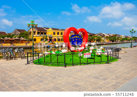 Hoi An town symbol, Vietnam 55711248