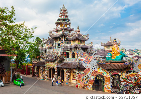 Linh Phuoc Pagoda in Dalat 55711357