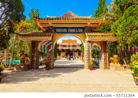 Truc Lam Temple in Dalat 55711364