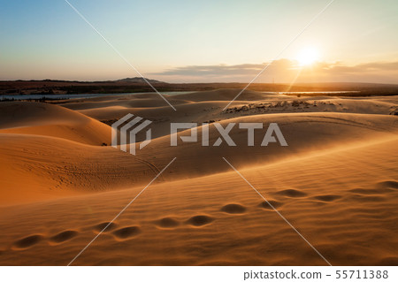 Sand dunes in Mui Ne 55711388