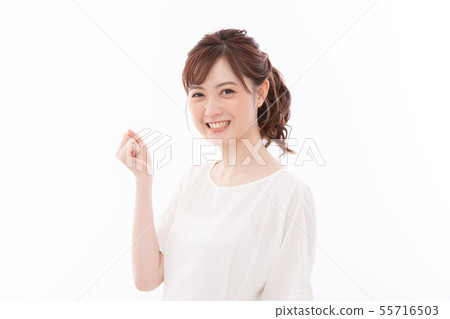 年輕的女人 55716503