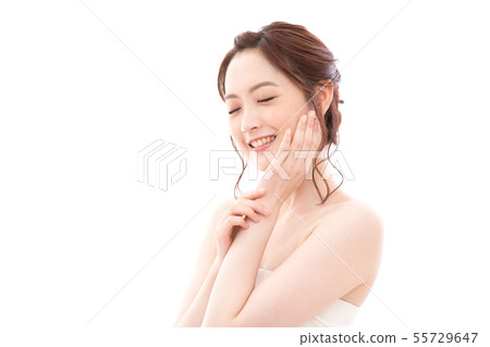 年輕女子的美麗 年輕女子的美麗 55729647
