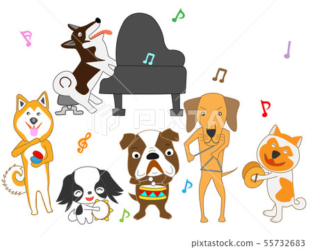 Dog concert Dog concert 55732683