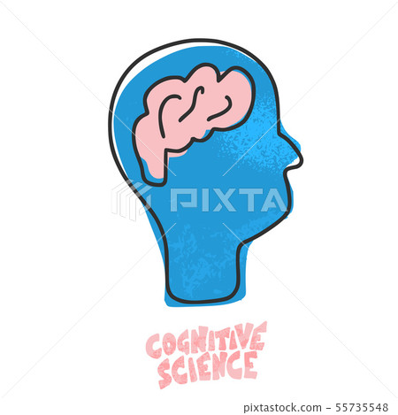 Cognitive science concept. Set of vector elements. 55735548