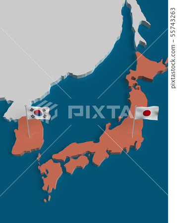 CG 3D例證3D設計世界地圖東亞日本俄羅斯俄羅斯韓國朝鮮 CG 3D例證3D設計世界地圖東亞日本俄羅斯俄羅斯韓國朝鮮 55743263