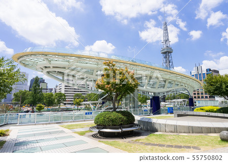 Nagoya Sakae Cityscape Oasis 21 and TV Tower (Chubu Electric MIRAI TOWER) Natsuzora Nagoya Sakae Cityscape Oasis 21 and TV Tower (Chubu Electric MIRAI TOWER) Natsuzora 55750802