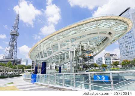 名古屋榮城市景觀綠洲21和中部電力MIRAI TOWER Natsuzora 名古屋榮城市景觀綠洲21和中部電力MIRAI TOWER Natsuzora 55750814