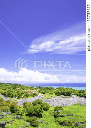 Okinawa World Heritage Site Nakijin Castle Ruins 55757855