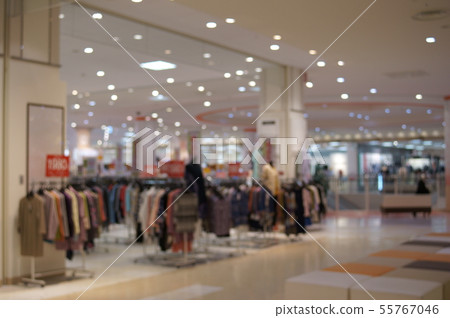 Shopping mall image blur Shopping mall image blur 55767046