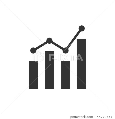 Analytics icon design template vector isolated - Stock Illustration ...