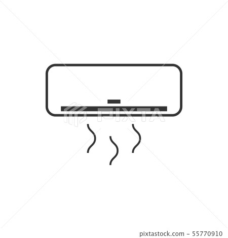 Air conditioner icon design template vector Air conditioner icon design template vector 55770910