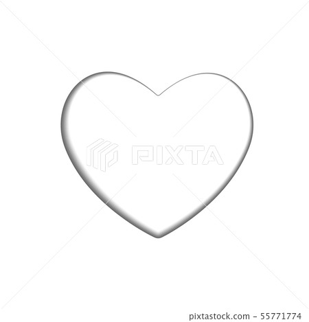 Shadow inner frame, the template for the heart 55771774