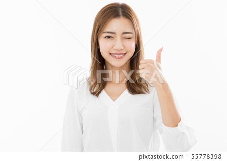 Young woman good 55778398