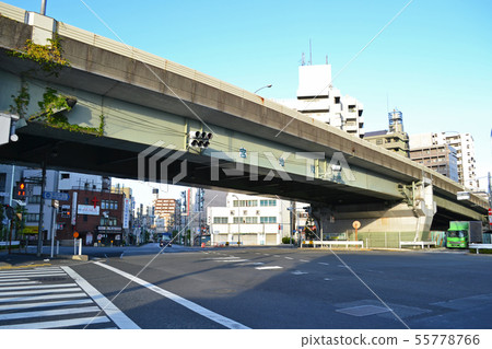 Miyaji Intersection (Miyaji Crossover) in Arakawa Ward, Miyaji Rotary Site 55778766