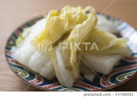 Pickled in Chinese cabbage Pickled in Chinese cabbage 55786091