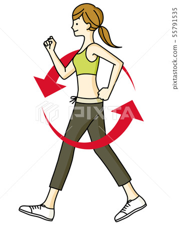 女性 - 散步 - 循環 55791535