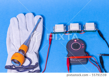 電力。檢驗設備用品。連續性測試儀，手套和驅動程序。 55791539