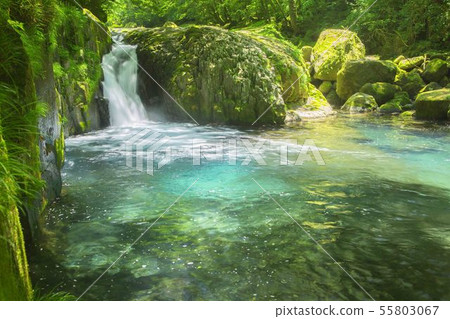Kikuchi Valley Reimei瀑布 Kikuchi Valley Reimei瀑布 55803067