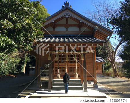 Visit at a children's shrine 55806774