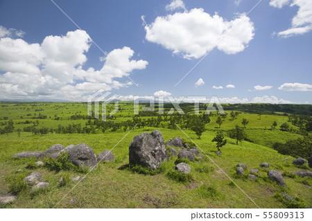 Aso Oshido stone hill 55809313