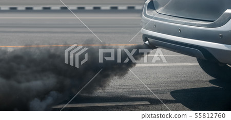 air pollution crisis in city from diesel vehicle air pollution crisis in city from diesel vehicle 55812760