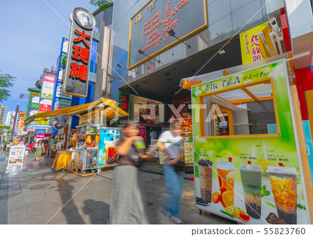 日本的橫濱城市景觀木薯粉席捲橫濱唐人街(唐人街的Tapioka熱潮) 日本的橫濱城市景觀木薯粉席捲橫濱唐人街(唐人街的Tapioka熱潮) 55823760