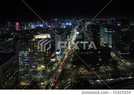 Seoul night view 55825834