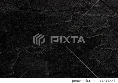 Dark grey black slate background or texture. 55835821