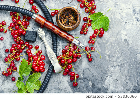 Shisha hookah with red currant Shisha hookah with red currant 55836360