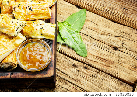 Turkish spinach pie Turkish spinach pie 55839836