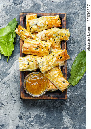 Turkish spinach pie Turkish spinach pie 55839857