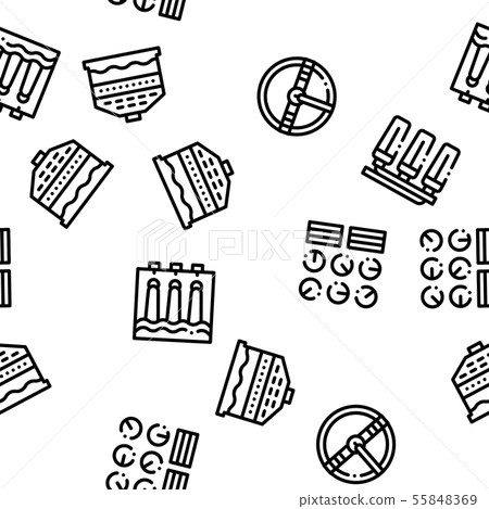 Water Treatment Seamless Pattern Vector Water Treatment Seamless Pattern Vector 55848369