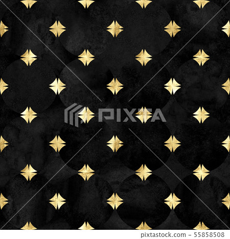 Abstract watercolor background with color circles. Abstract watercolor background with color circles. 55858508