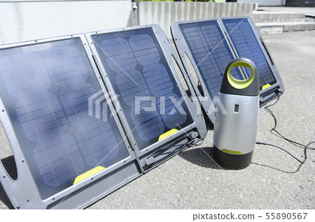 Solar panel and portable power supply 55890567