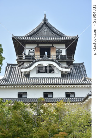 [Aichi] Inuyama Castle in summer 55904333
