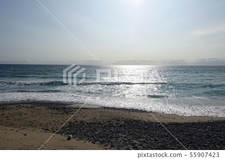韓國盈德,閃亮的早晨海 韓國盈德,閃亮的早晨海 55907423