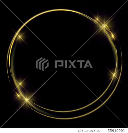 Golden lights ring 55910901