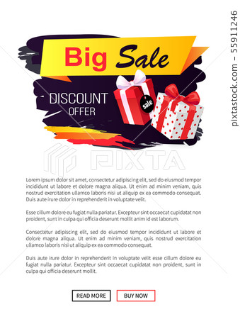 Big Sale, Special Discount Black Friday Web Page Big Sale, Special Discount Black Friday Web Page 55911246