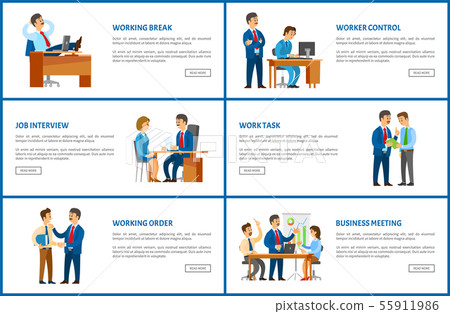 Work Task and Order of Boss, Job Interview Candidate Work Task and Order of Boss, Job Interview Candidate 55911986