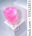 Delicious rosy sparkling wine 55912853