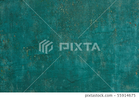 Peeling turquoise paint on wall seamless texture. Peeling turquoise paint on wall seamless texture. 55914675