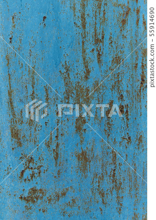Rusty painted metal surface on wall background. Rusty painted metal surface on wall background. 55914690