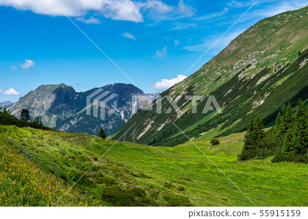 Hahntenjoch near Imst in Tirol Austria, Europe Hahntenjoch near Imst in Tirol Austria, Europe 55915159