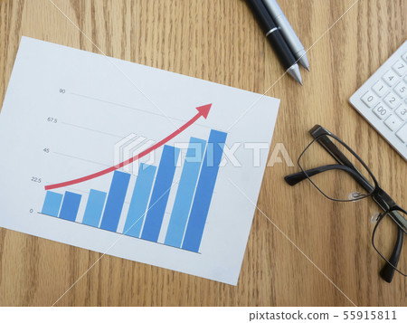 商業形象·圖·鍵盤·眼鏡 55915811